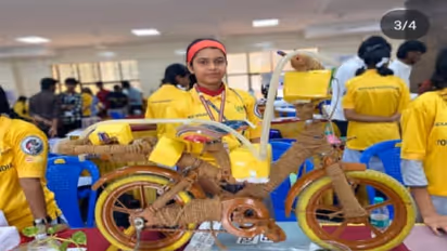 Anushka, a student of Kendriya Vidyalaya