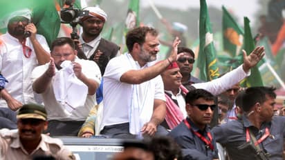 Rahul Gandhi's Voter Rights Yatra