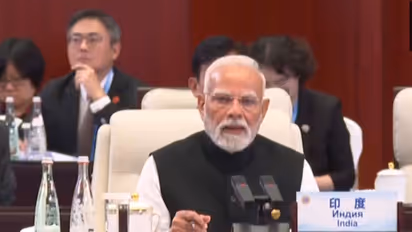 PM Modi At SCO Meeting 2025