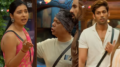 bigg boss 19 update day 8 tanya mittal fight with zeeshan qadri baseer ali