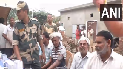 punjab flood bsf medical camp ndrf rescue fazilka