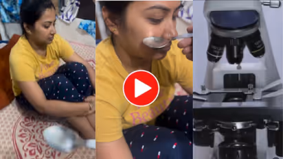 पतीने रडणाऱ्या पत्नीचे अश्रू मायक्रोस्कोपखाली तपासले, रिझल्ट बघून बसला धक्का!