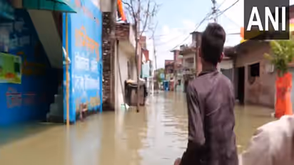 kanpur ganga river flood situation in up 2025