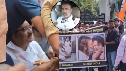 raebareli rahul gandhi convoy protest dinesh pratap singh