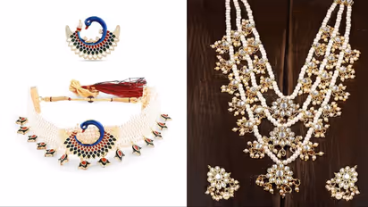 navratri 2025 date jewellery set price amazon