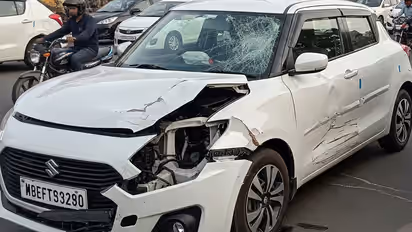 palwal uttawar accident drunk policeman car crushes children