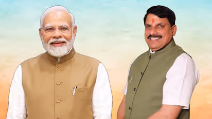 PM Modi With CM Mohan Yadav Dhar PM Mitra Park