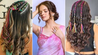 कर्ली हेयर के लिए हेयरस्टाइल 