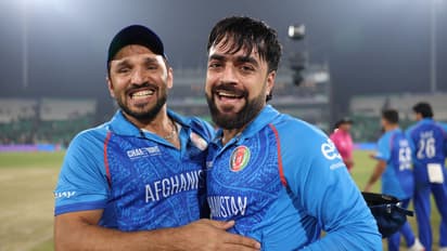 Gulbadin Naib (Left) and Rashid Khan