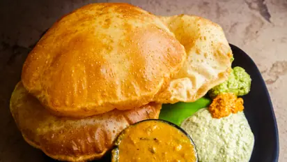 how to make no maida and no oil chole bhatura  