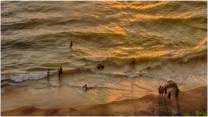 Varkala Cliff, Kerala