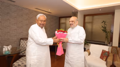 Amit shah and Nitish kumar