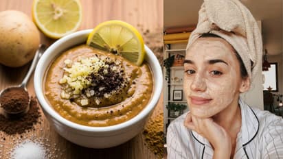 instant glowing face pack