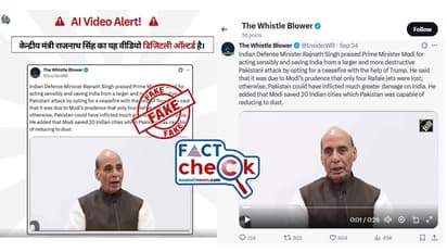 Rajnath singh video fact check