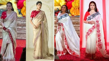 काजोल Vs रानी मुखर्जी साड़ी डिजाइन