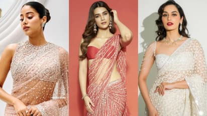 blouse design for net saree