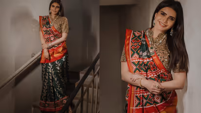 Karishma K Tanna saree designs