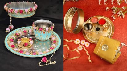 karwa chauth thali set