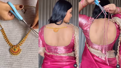 backless blouse design,