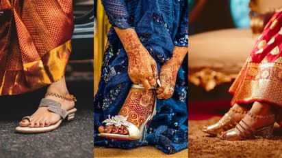 Best footwear for saree