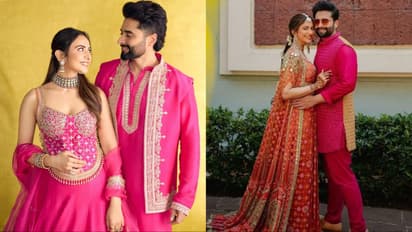 karwa chauth 2025 couple outfit ideas
