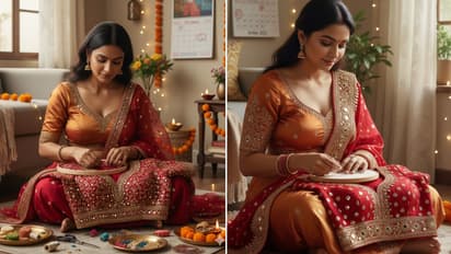 karwa chauth 2025 how to loose blouse hacks