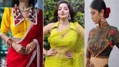 कॉलर ब्लाउज डिजाइंस