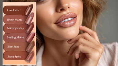 ब्राउन लिपस्टिक शेड