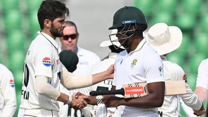 Pakistan vs South Africa 1st Test in Lahore