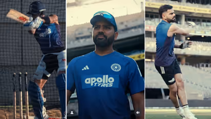 Virat Kohli and Rohit Sharma practice video 