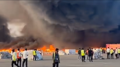Dhaka Airport Fire