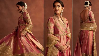 राधिका मर्चेंट अनारकली स्टाइलिंग टिप्स