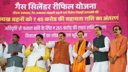 cm mohan yadav ujjain visit farmers relief diwali