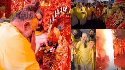 premanand maharaj diwali celebration with radha rani in vrindavan