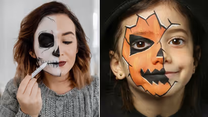 स्केलेटन मेकअप हैलोवीन हैक्स