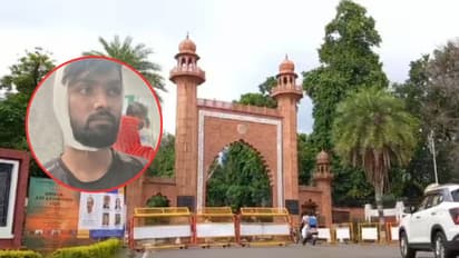 amu hindu student attack aligarh muslim university campus violence