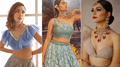 बस्ट साइज के लिए बेस्ट ब्लाउज नेकलाइन