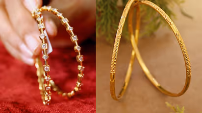gold plated bangles for women
