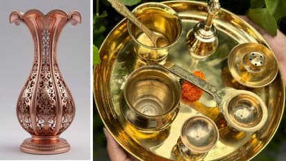 पीतल तांबे के डेकोरेटिव आइटम्स और बर्तन