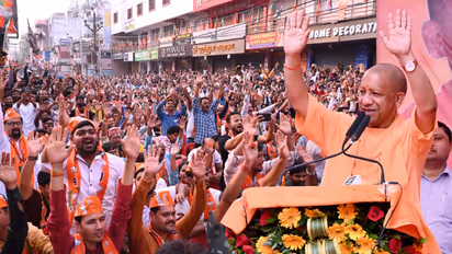 Bihar Election 2025 Garkha Saran CM Yogi Adityanath rally congress RJD bulldozer raj