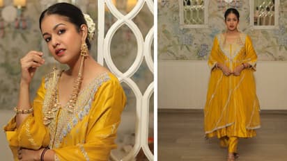 हैवी नेकलाइन वर्क वाले सूट