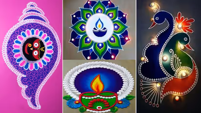 देव दिवाली और कार्तिक पूर्णिमा के लिए रंगोली डिजाइन