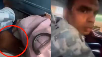 Man Harasses Woman in Kerala bus