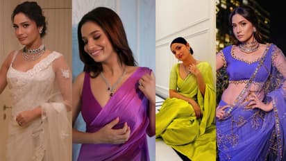 Ankita Lokhande fashionable blouse design