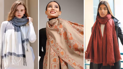 ऊनी स्कार्फ और शॉल डिजाइंस