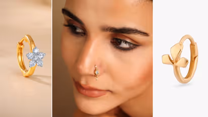 गोल्ड नोज रिंग