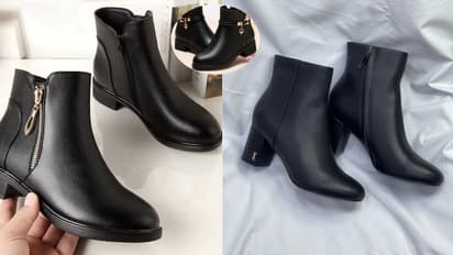 heel boots for women