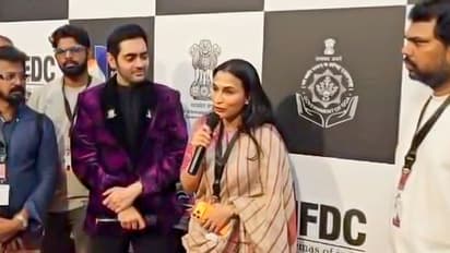 Aishwarya Share her Experience about Rajinikanth Lal Salaam Movie at IFFI in Goa