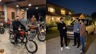 virat Kohli MS Dhoni dinner party pics