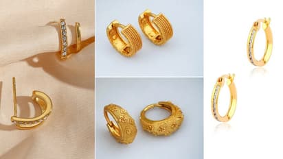 2 ग्राम गोल्ड बालियां डिजाइन